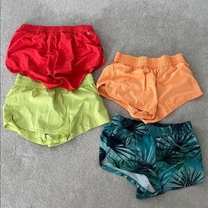 Colorful Athletic Shorts sets - size small DSG